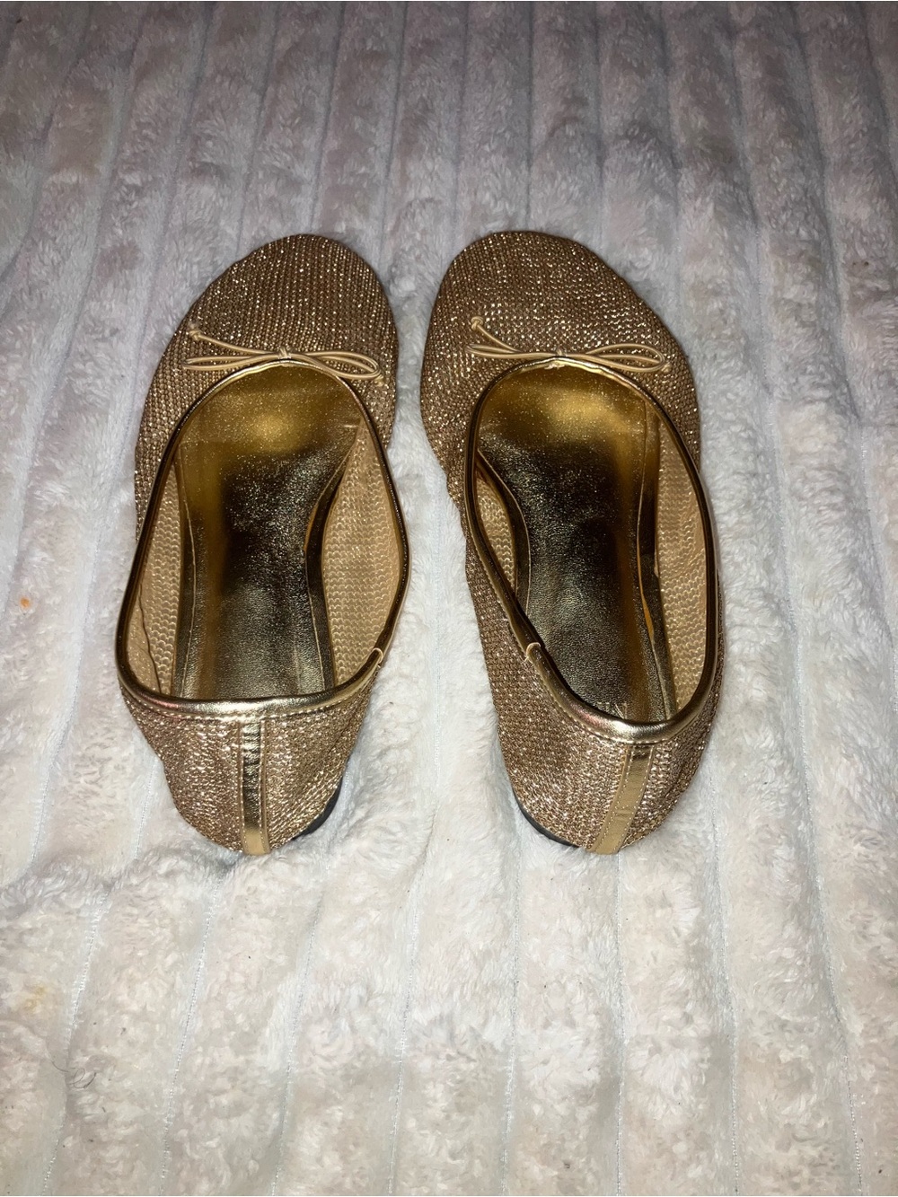 Mango Mesh Ballet Flats With Bow - Picture 5 of 11